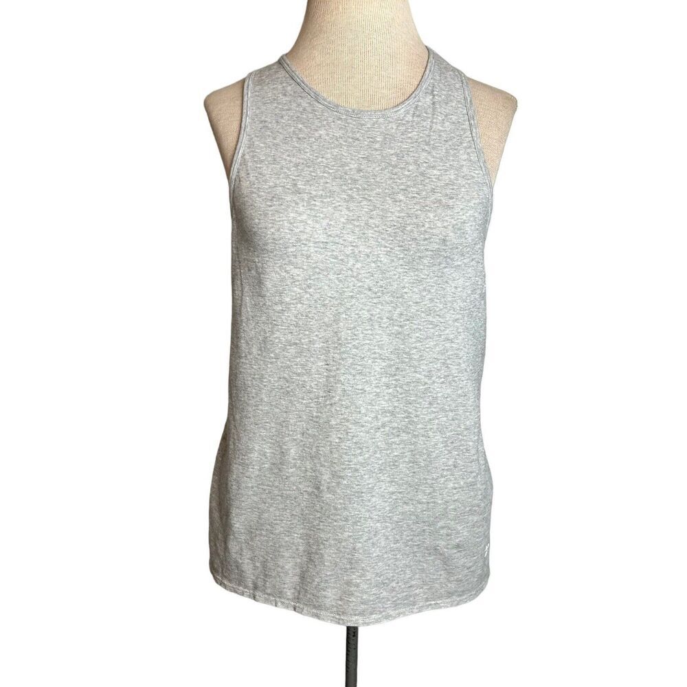 Sweaty Betty Tank Top Women Small Workout Yoga Sport Fitness Gym Grey Racer Back